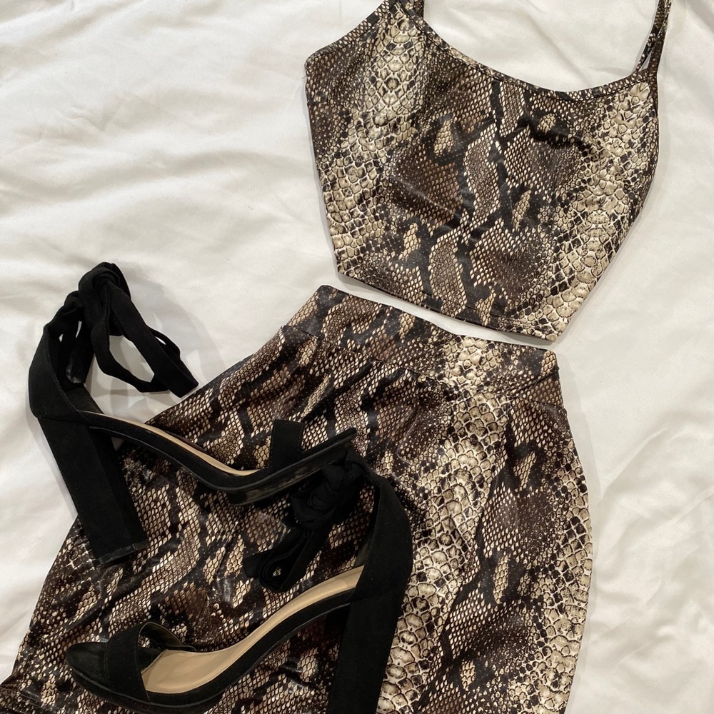 Leopard Two Piece Set